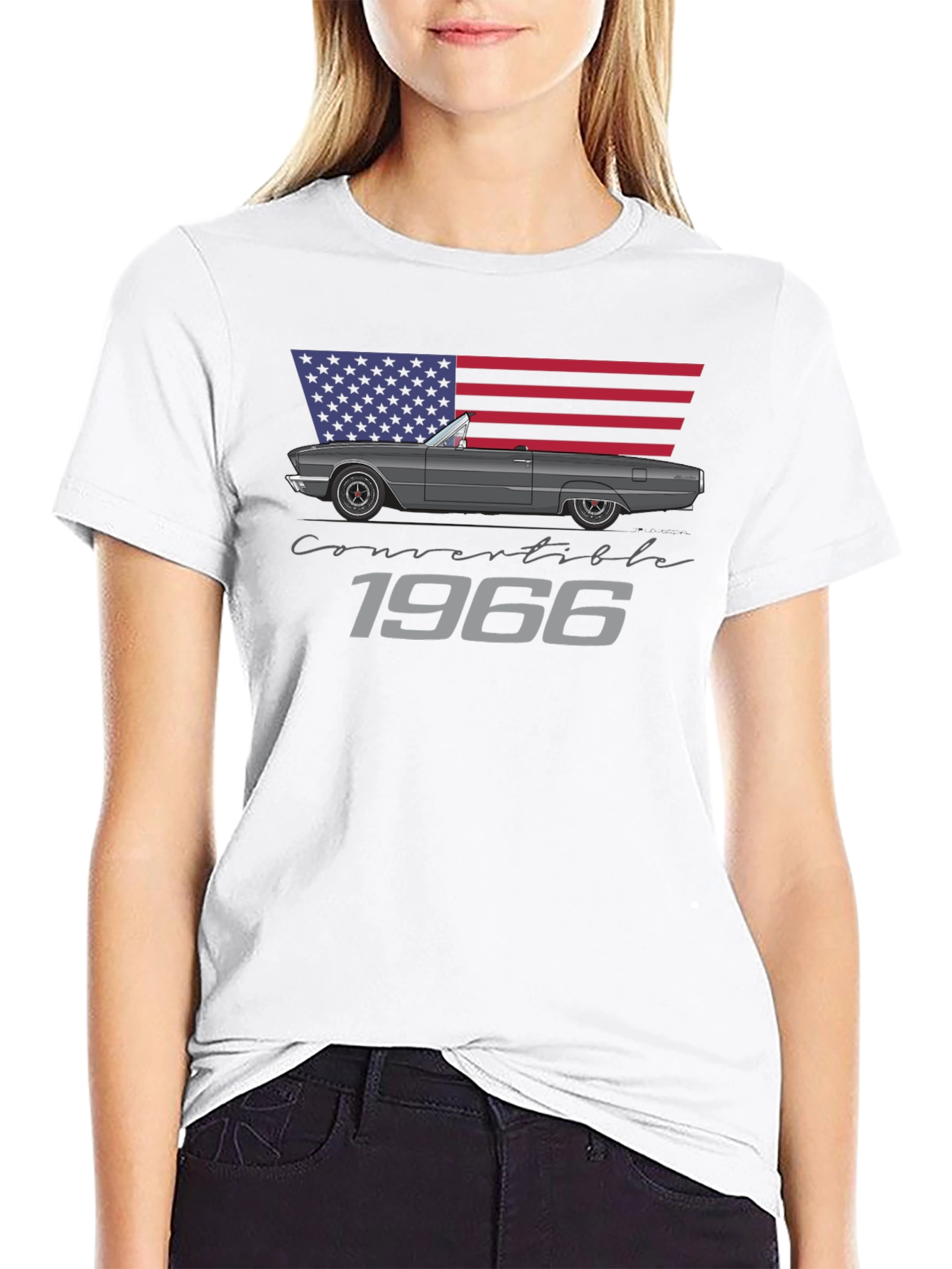 1966 Convertible T-Shirt - Classic American Muscle Car Tee
