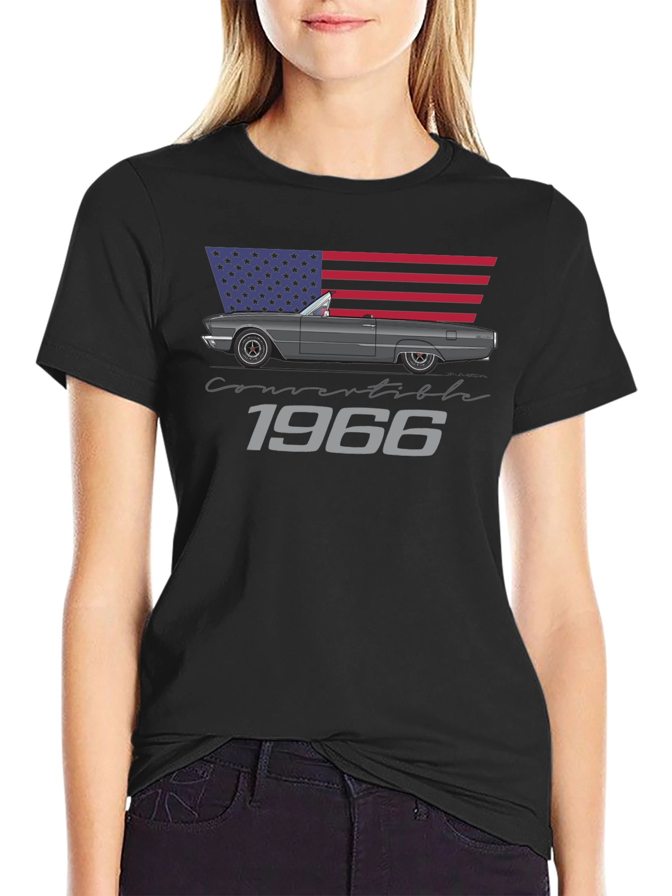 1966 Convertible T-Shirt - Classic American Muscle Car Tee