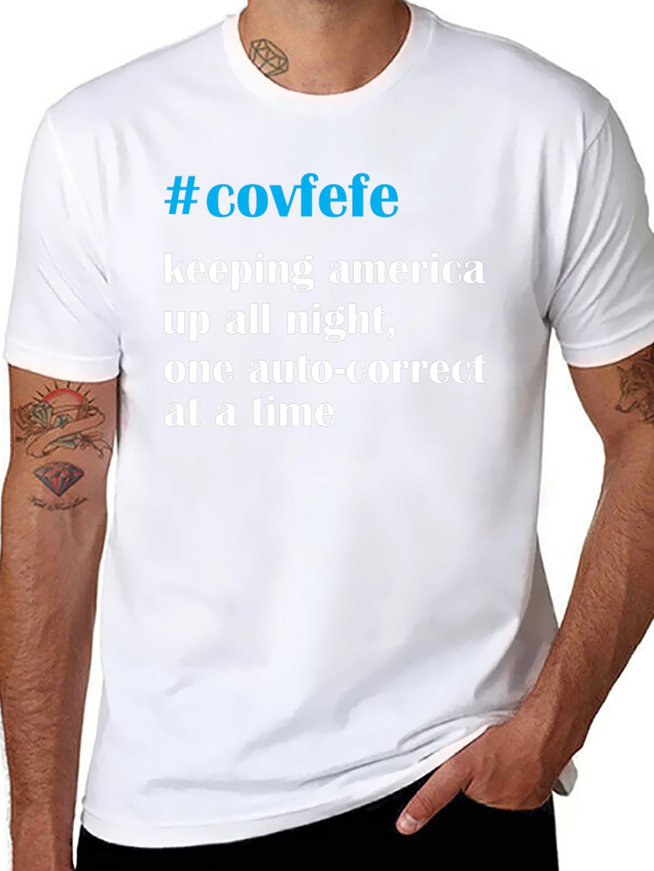#Covfefe T-Shirt - Keeping America Up All Night