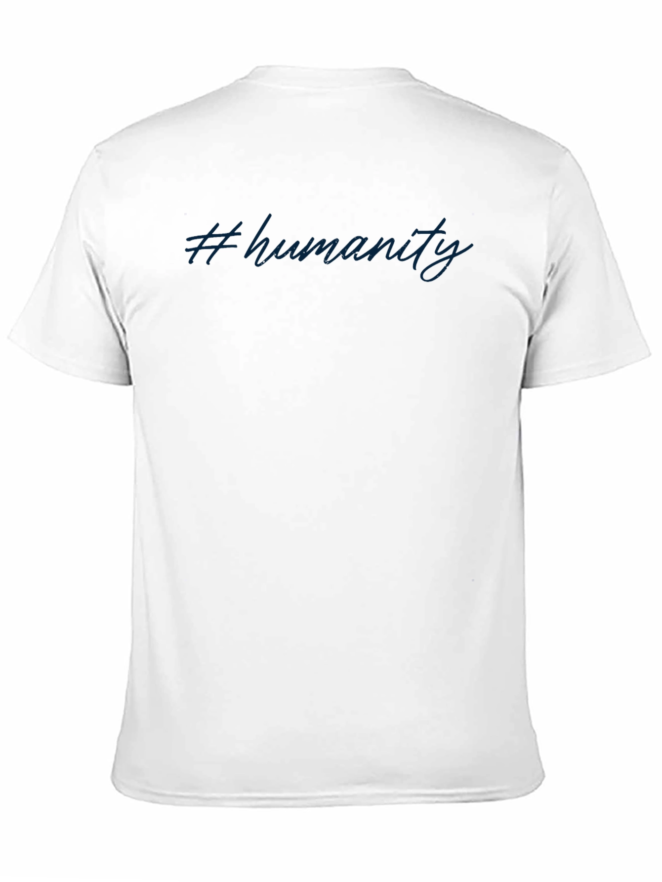 #Humanity Black Graphic T-Shirt
