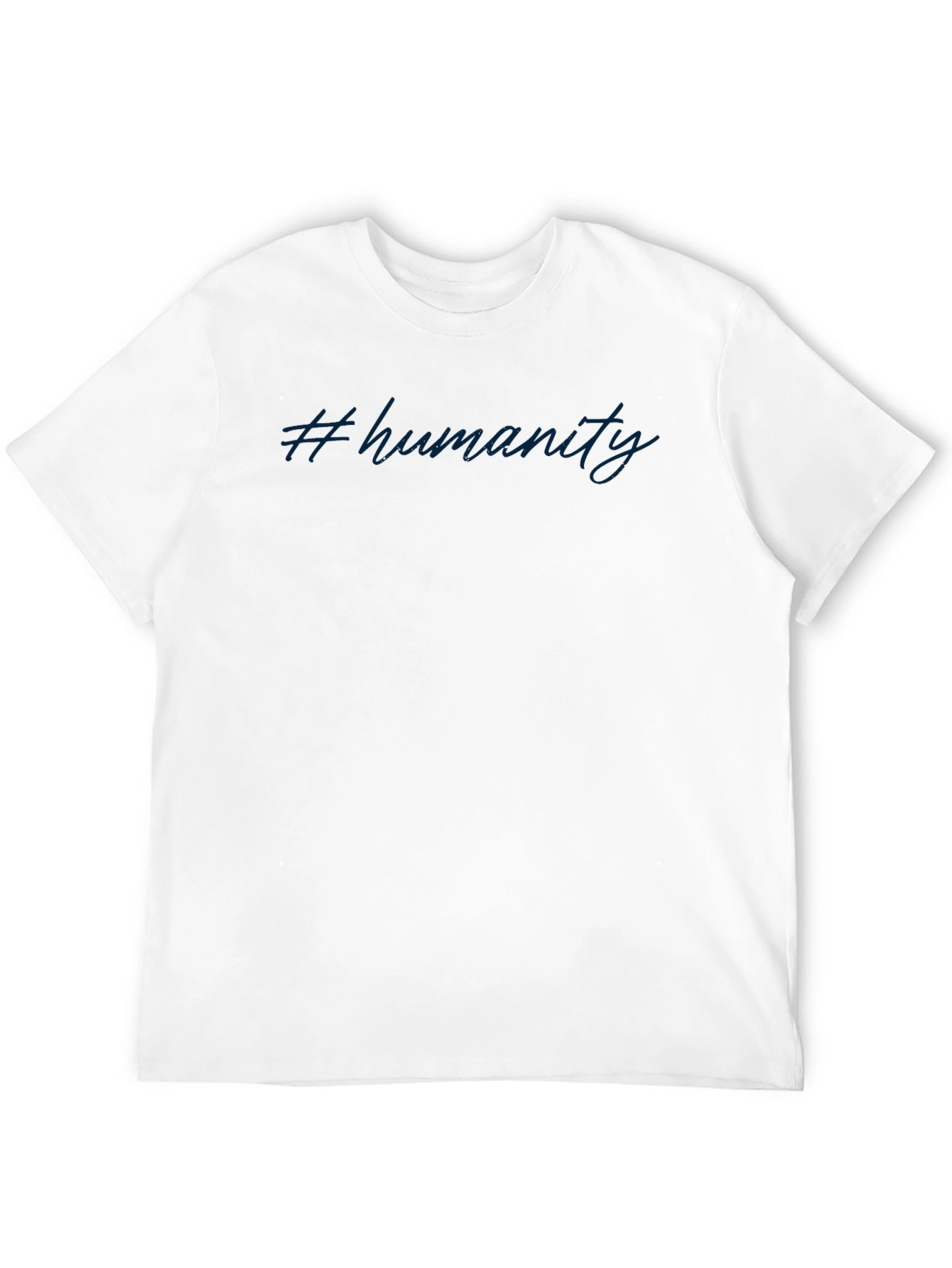#Humanity Black Graphic T-Shirt