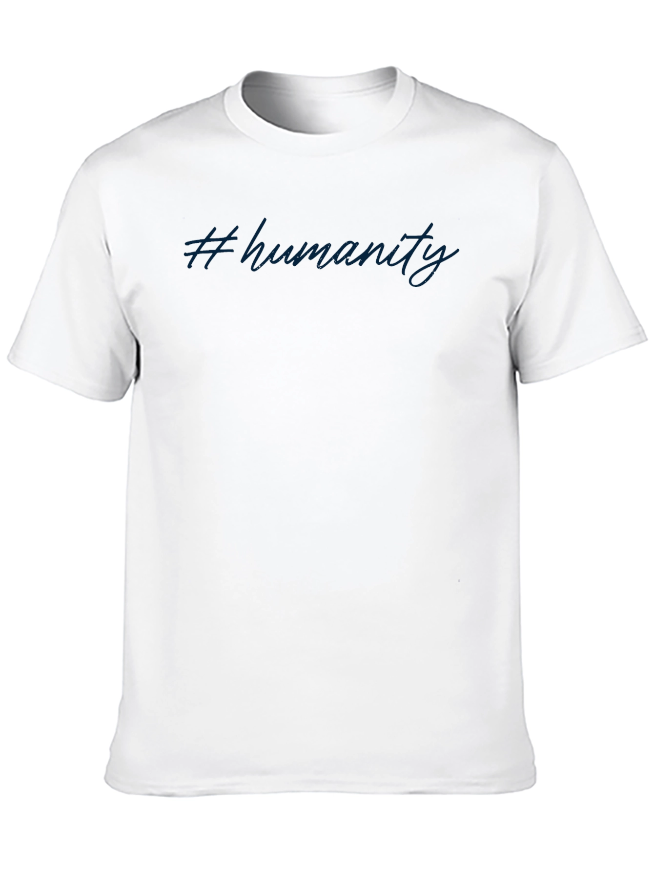 #Humanity Black Graphic T-Shirt