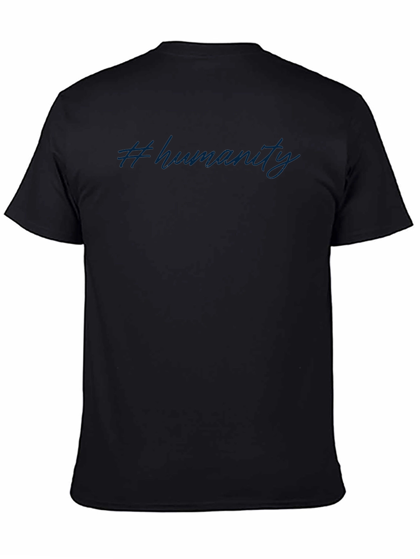 #Humanity Black Graphic T-Shirt