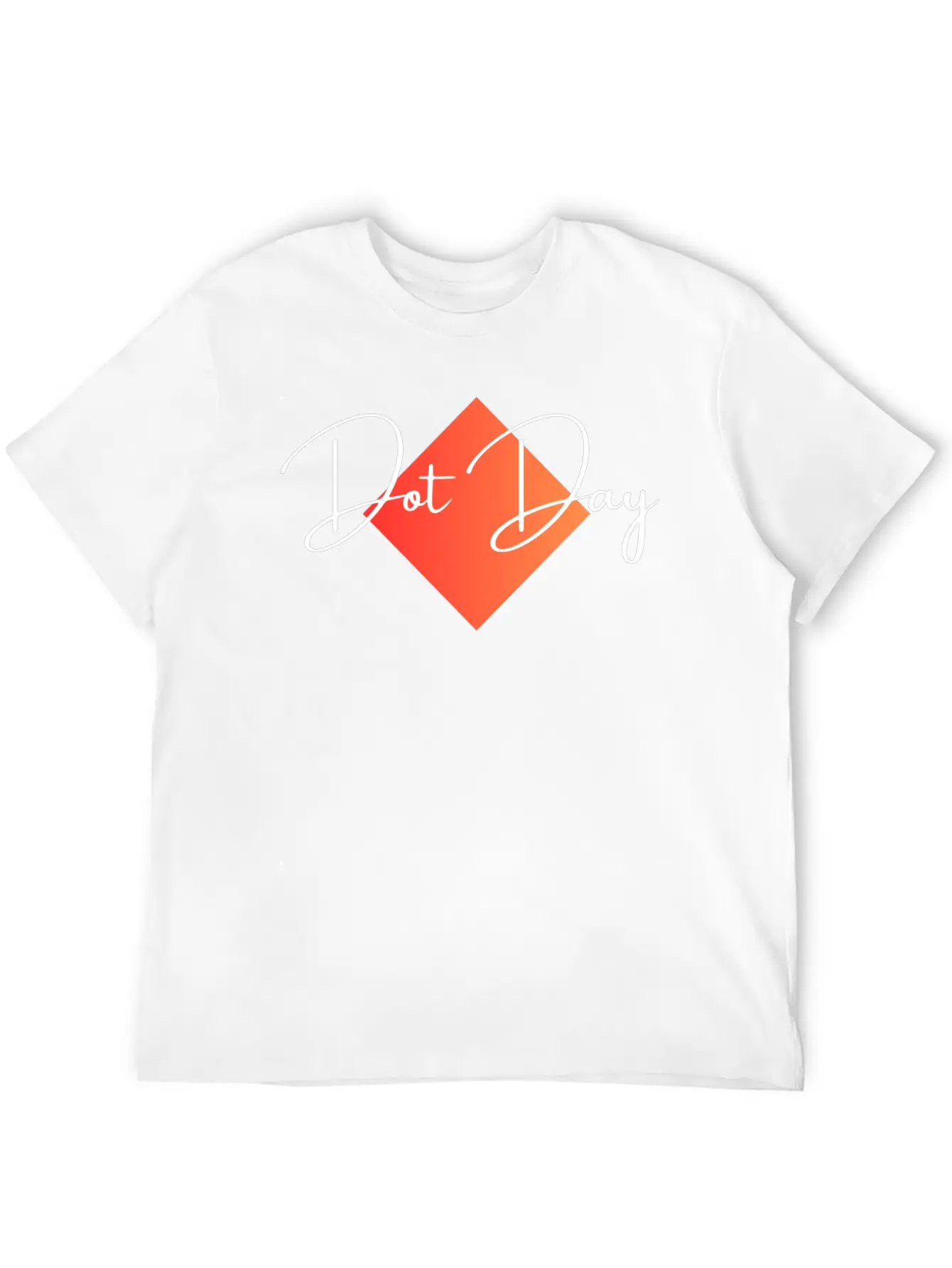 "Dot Day" Tote Bag Essential Cotton Tee For Daily Outfits – Unisex Style