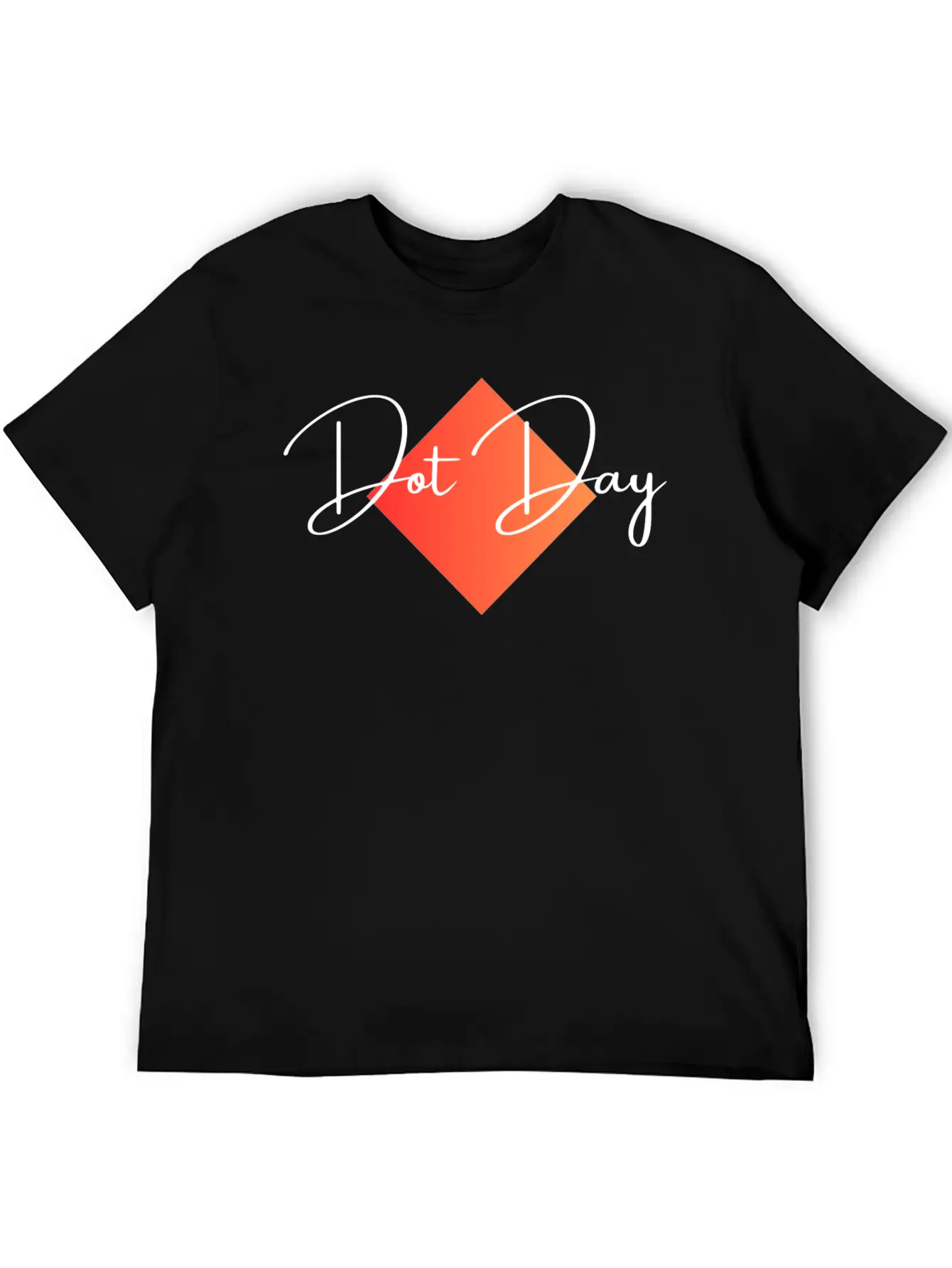 "Dot Day" Tote Bag Essential Cotton Tee For Daily Outfits – Unisex Style