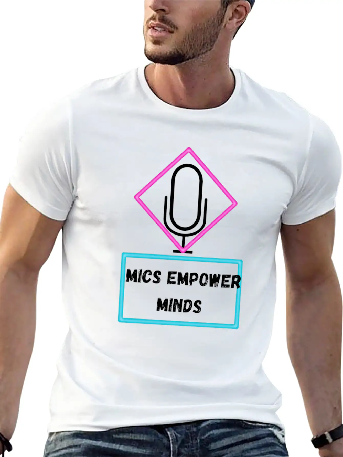 "Empower Minds T-Shirt: Unleash Your Potential!" Breathable Graphic T-Shirt – Perfect For Casual Days