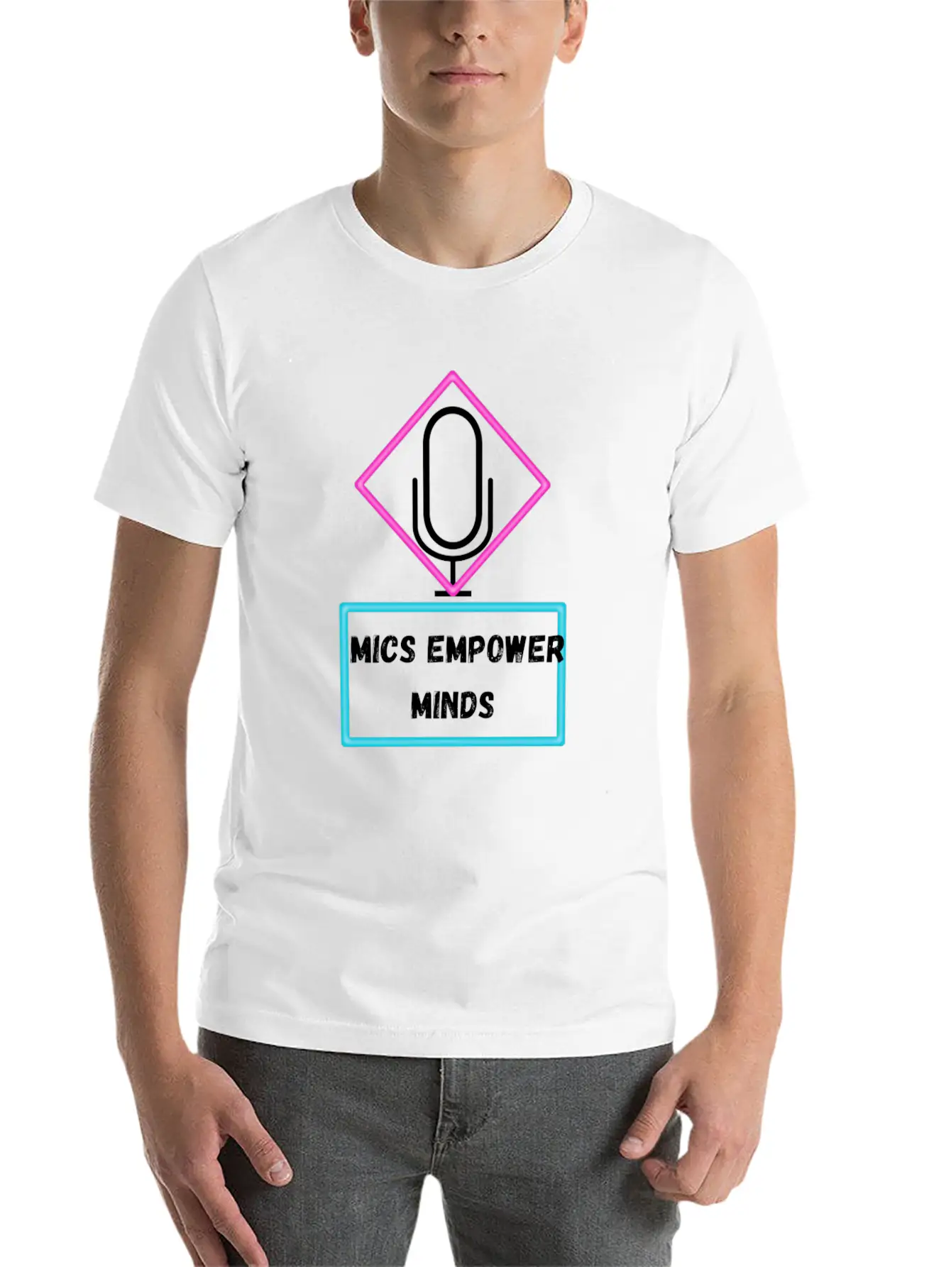 "Empower Minds T-Shirt: Unleash Your Potential!" Breathable Graphic T-Shirt – Perfect For Casual Days