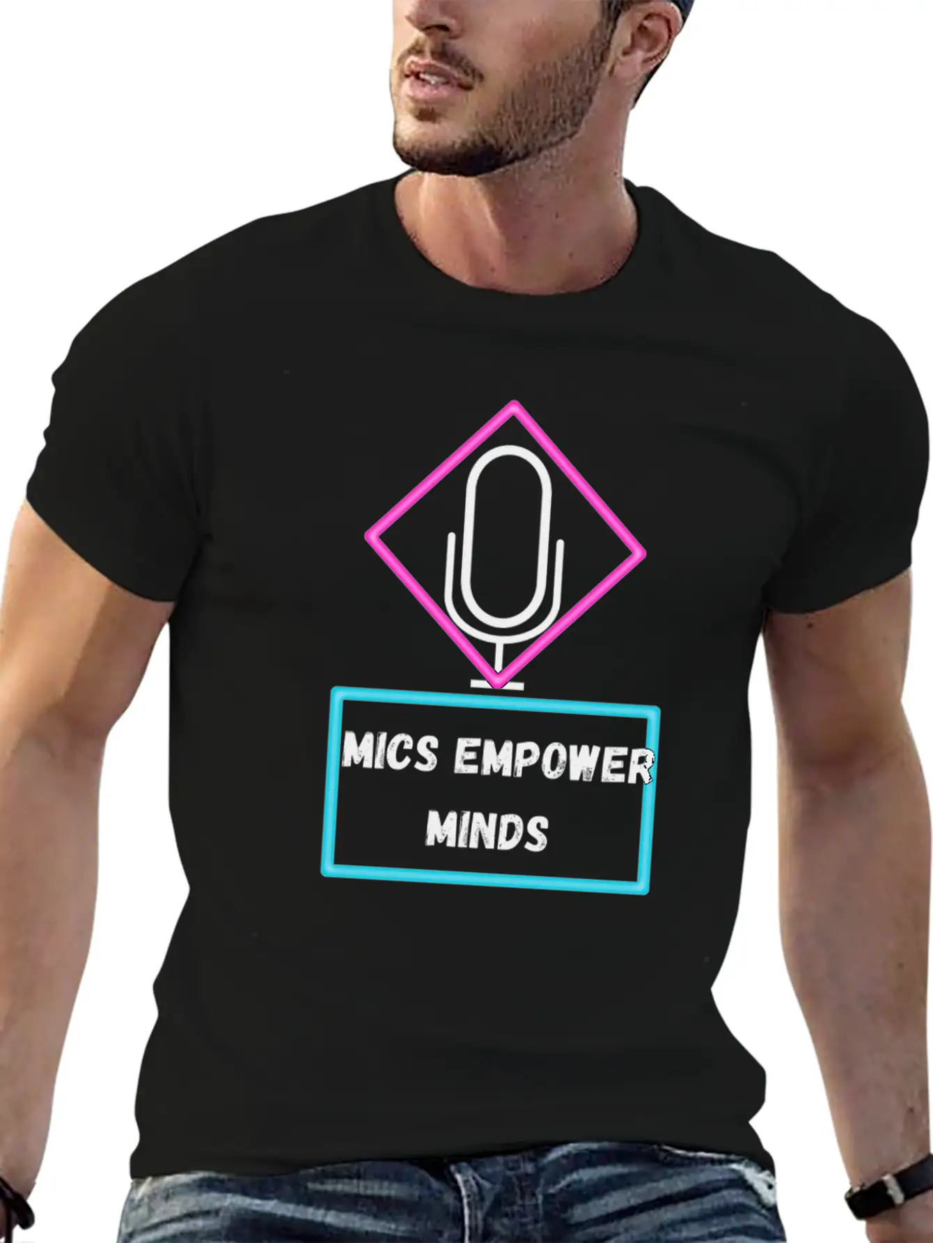 "Empower Minds T-Shirt: Unleash Your Potential!" Breathable Graphic T-Shirt – Perfect For Casual Days