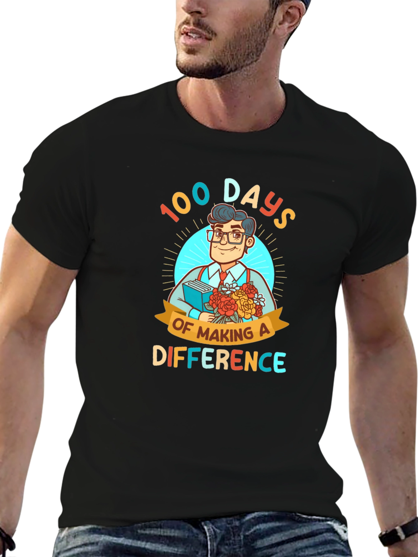 100 Days of Making a Difference T-Shirt