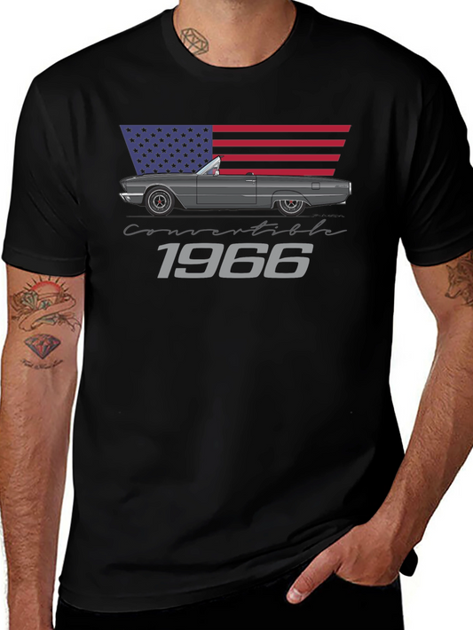 1966 Convertible T-Shirt - Classic American Muscle Car Tee