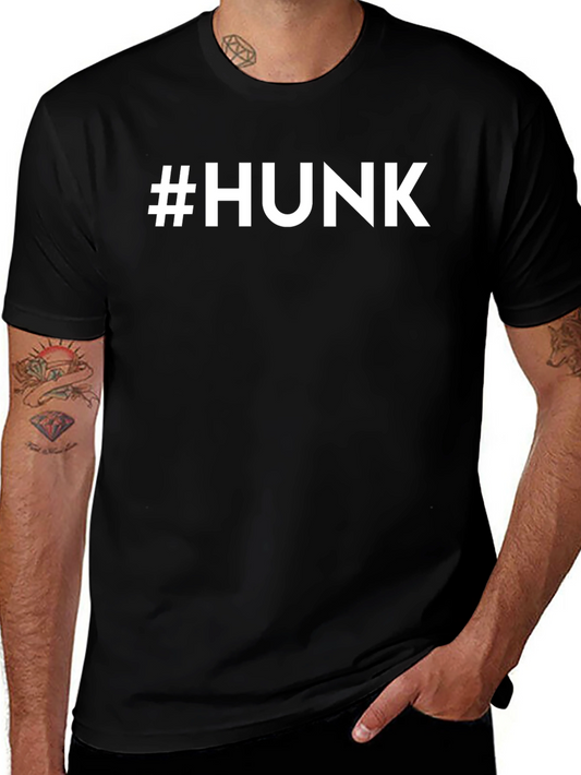 #HUNK Graphic Tee - Bold Statement T-Shirt