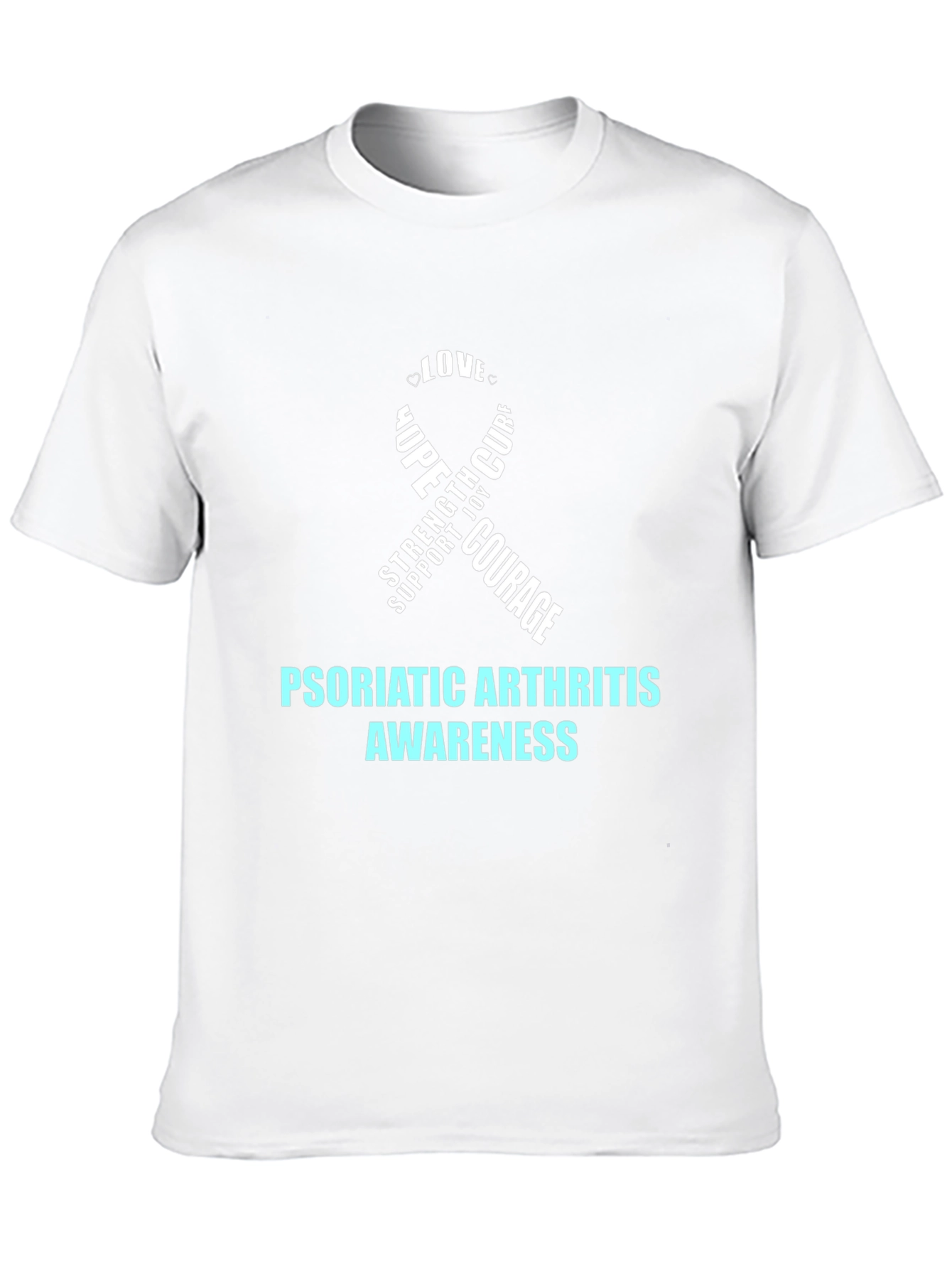 Psoriatic Arthritis Awareness Ribbon T-Shirt