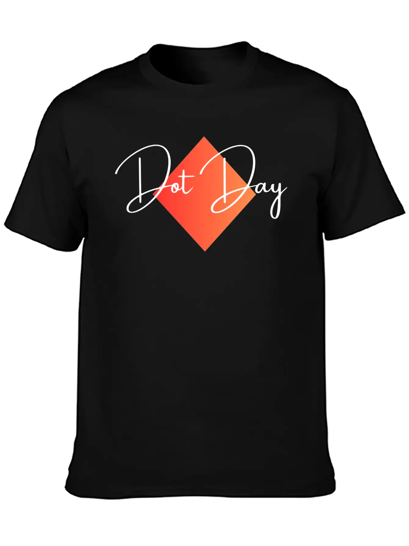 "Dot Day" Tote Bag Essential Cotton Tee For Daily Outfits – Unisex Style