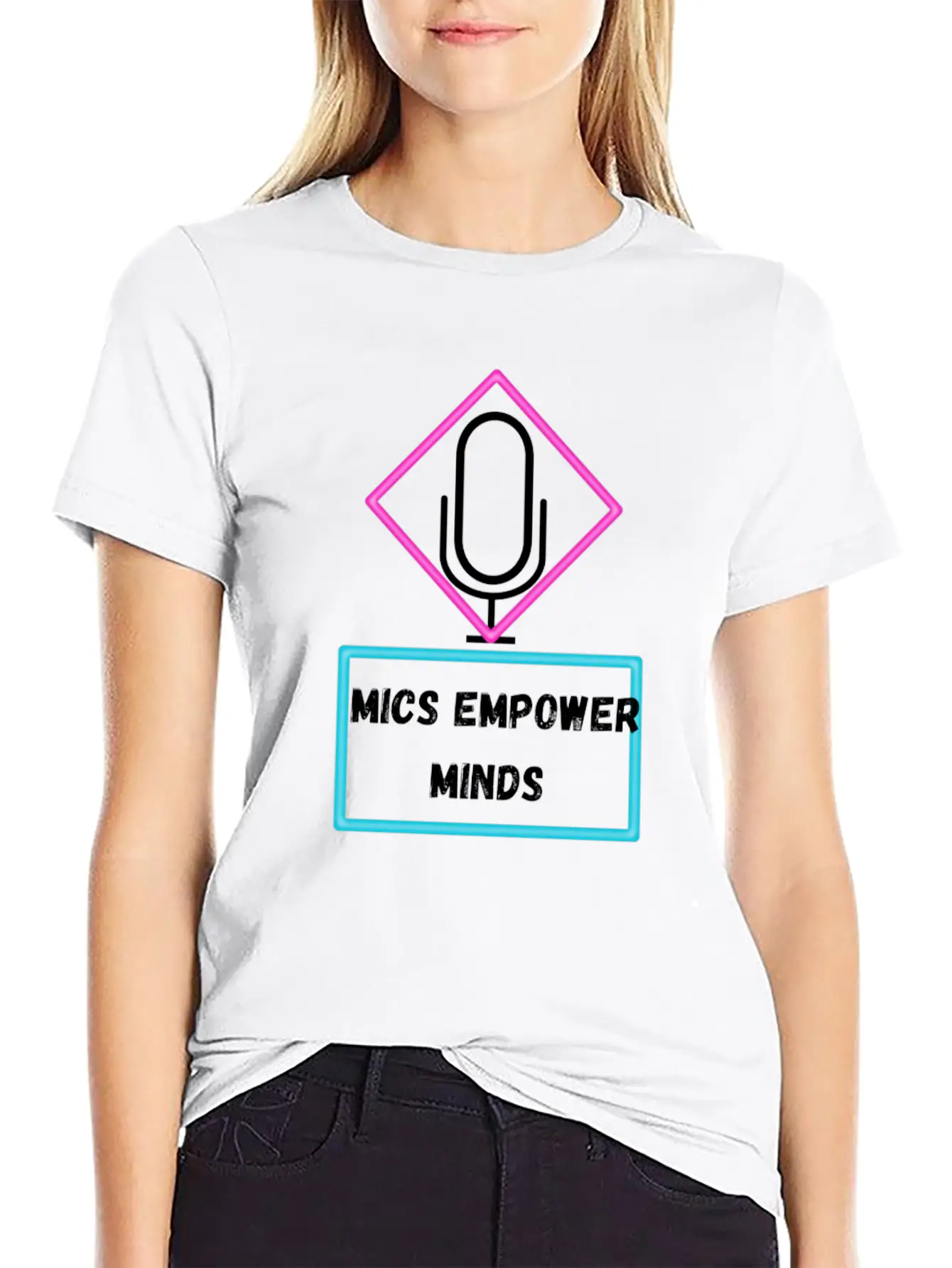"Empower Minds T-Shirt: Unleash Your Potential!" Breathable Graphic T-Shirt – Perfect For Casual Days