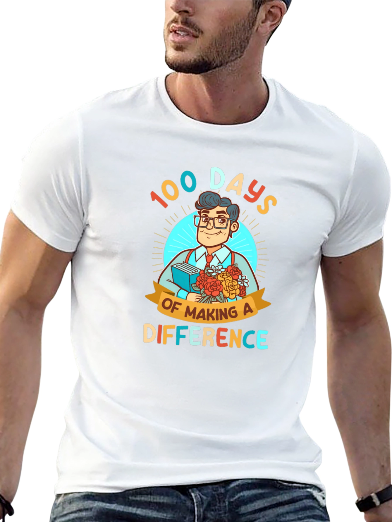 100 Days of Making a Difference T-Shirt